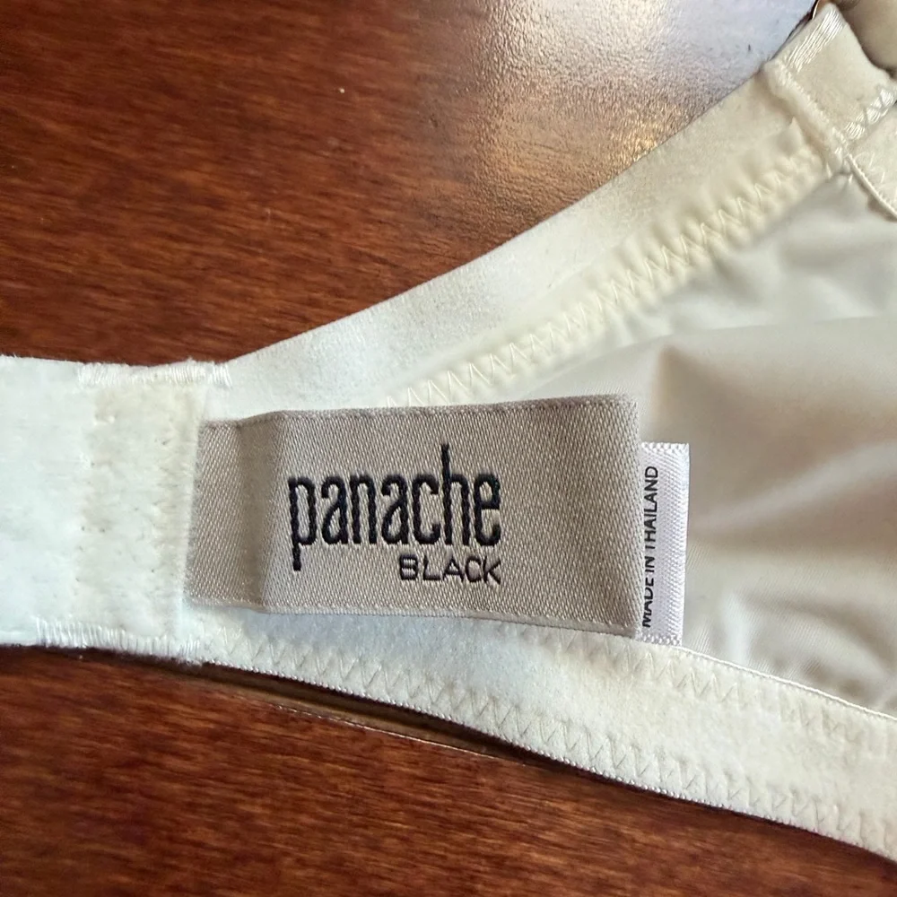 Panache Quinn Lace Underwire Balconnet Bra Ivory 34G UK - Picture 6 of 8